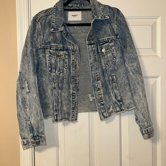 Jean jacket crop - Picture 1 of 3